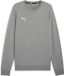 PUMA teamGOAL Casuals Crew Neck Sweat Heren Sporttrui - Medium Gray Heather-Puma White