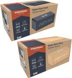 Grundig Digitale Wekker met Draadloze Oplader