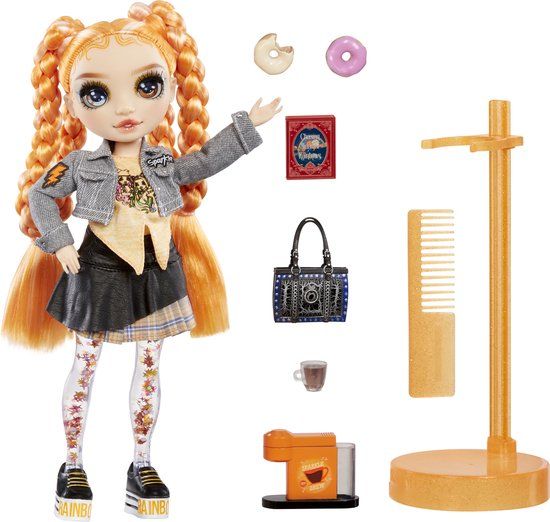 Rainbow High Sparkle & Shine Clementine Fashion Doll - Orange - 28cm