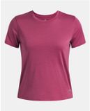 Under Armour UA Launch Shortsleeve Dames Sportshirt - Roze