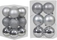 Othmar Decorations Bv Boules de Noël Argent 36 pièces