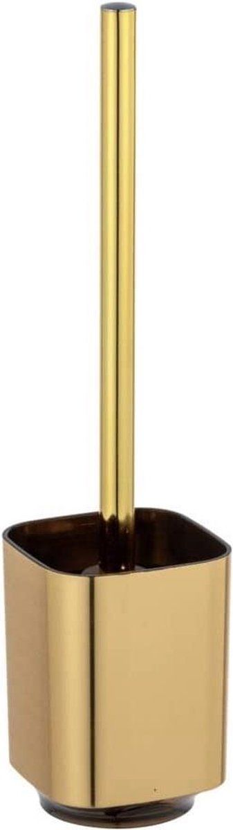 WENKO Auron Toiletborstel En Houder - Goud - 38,5 x 9 cm