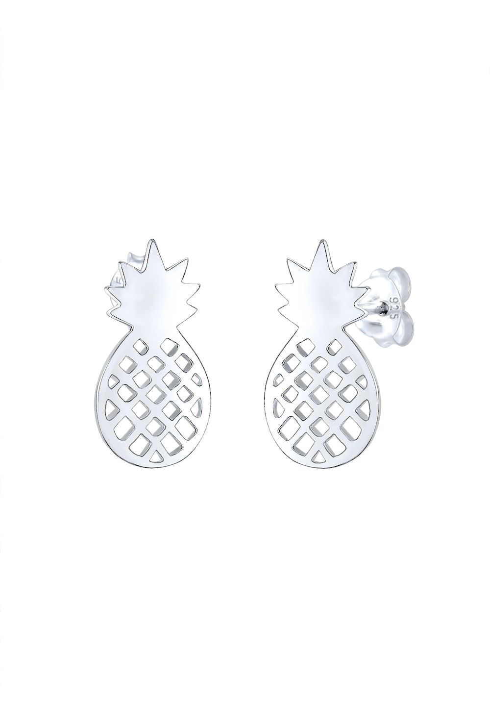 Elli Oorbellen Dames Stoeterij Ananas Speels 925 Sterling Zilver
