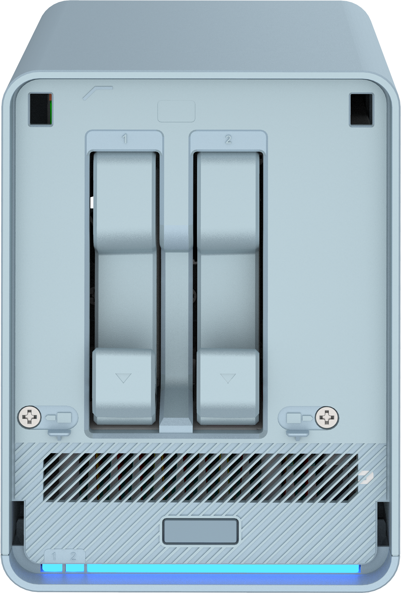 QNAP QMiroPlus-201W - NAS server - Intel Celeron J4125 - 4GB RAM - 2x HDD bays