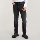 G-Star Mosa Straight Heren Jeans 40/34 Worn in Black Moon