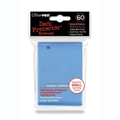 Ultra Pro Sleeves Small Light Blue 62 x 89 mm