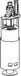 MEPA Afvoerventiel Sanicontrol UP-spoelbak type A31/B31 (ventiel incl. afdichting) - 590225