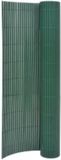 vidaXL Tuinafscheiding dubbelzijdig 110x300 cm groen