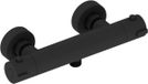 FortiFura Calvi robinet de douche thermostatique - Montage en applique - Noir mat