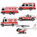 Maksik Police Car Toy Set 250x170 mm