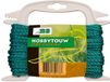 Merkloos / Sans marque Meuwissen Agro Bv Hobby touw/draad - 4 mm x 20 meter - groen - bindtouw - multifuncioneel klustouw