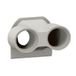 LEGRAND, Plexo New schroefverbinding voor vochtige ruimtes, montage op inbouwdozen, 2 ingangen ISO20-20mm schroefdraaddiameter, 10 stuks, kleur: grijs, 069670L