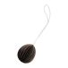 DBKD Pendentif de Pâques Ovoid papier petit 4 cm Marron