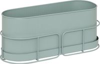 Atmosphera Aze Planter Bloembak - Riet - 47x18x21cm - Groen