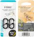 NITE Ize NI-GS1-01-2R6 Sleutelkarabijn Zwart 2 stuk(s)
