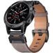 Garmin Bracelet en cuir authentique Forerunner 935 (gris)