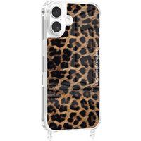 La Coque Francaise La Coque Française Bedrukte hoes MagSafe Luipaard met ring Bruine voor iPhone 17