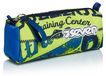 Trousse à crayons avec 7 stylos, scolaire, bleu, 22x8x6,5 cm