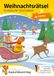 Weihnachtsrätsel Hauschka Verlag GmbH Weihnachtsrätsel - Kunterbunter Vorschulblock ab 5 Jahre