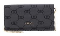 LIU JO Portemonnee Caliwen Bifold Wallet Nero Grijs