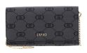 LIU JO Portemonnee Caliwen Bifold Wallet Nero Grijs