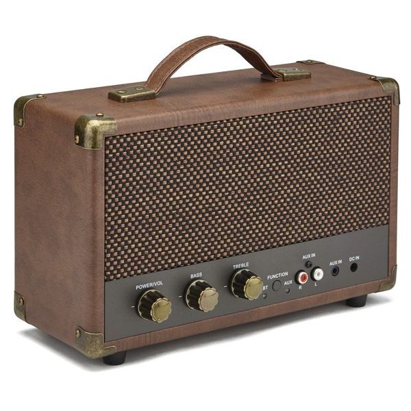 GPO WESTWOODBRO Nostalgische Bluetooth speaker bruin