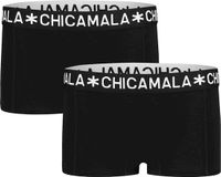 Muchachomalo Meisjes Ondergoed Boxershort 2-Pack Zwart 122/128