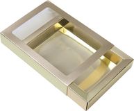 BrandNewCake® Chocoladeletter Doosjes - Goud Kleur - 26 Stuks