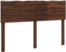 vidaXL Live Edge Hoofdbord ROSTOCK Donkerbruin 120 cm