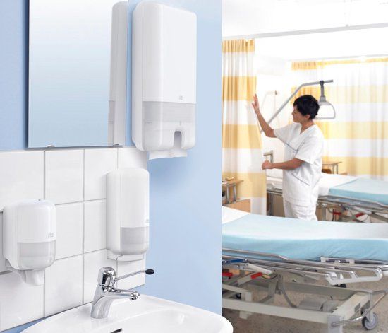 Tork Xpress handdoek dispenser voor multifold handdoeken H2, wit (552000)