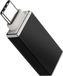 Avizar, universele USB-naar-USB-C 3.0 adapter, compact ontwerp, zwart