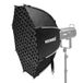 Neewer 90 cm achthoekige lichtbak met snelontgrendeling met Bowens-houder, diffusers, rooster, tas compatibel met Aputure 120d, compatibel met Godox SL60w Q4 AS600B CB300B Q300, NS92P