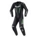 Alpinestars Combinaison En Cuir GP Force V2 1 Pièce Black Green, Taille: 60