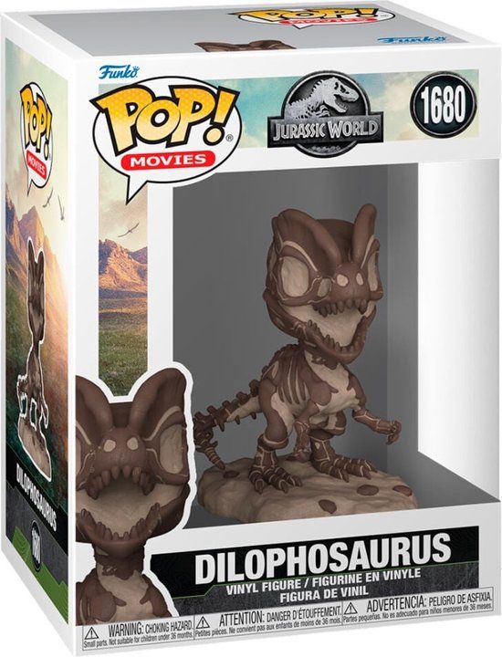 Funko Pop Movies: Jurassic World - Dilophosaurus #1680