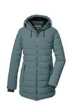 killtec Kow 55 Wmn Qltd Prk dames Gewatteerde parka/parka met capuchon