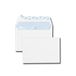 Doos met 500 witte enveloppen C6 114 x 162 80 g/m² beschermband