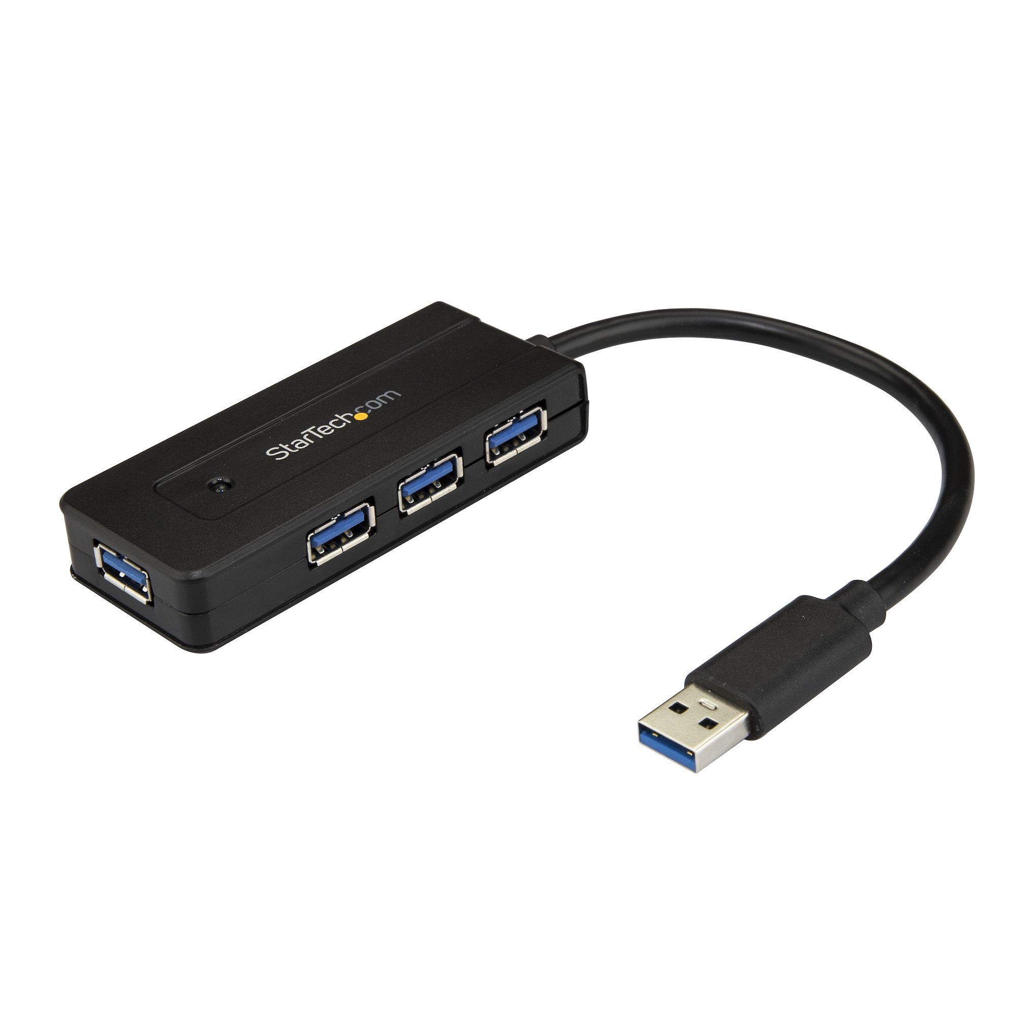 StarTech.com 4-poorts USB 3.0 Hub Mini - Zwart