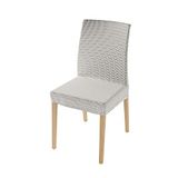 MB HOME BASIC Paar stoelhoezen Modieus, crèmekleurig, eenheidsmaat