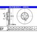 ATE Lot De 2 Disques De Frein 24.0128-0210.1 Volvo 30769057