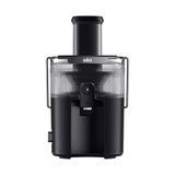 Braun MultiJuice 5 SJ5000, Centrifugale Slowjuicer met ColdXtract-technologie, 75 mm Tuit, 1,5 Liter Sapcontainer, Anti-drupsysteem, Viervoudig Veiligheidssysteem, Roestvrijstalen Filter, 800 W, Zwart
