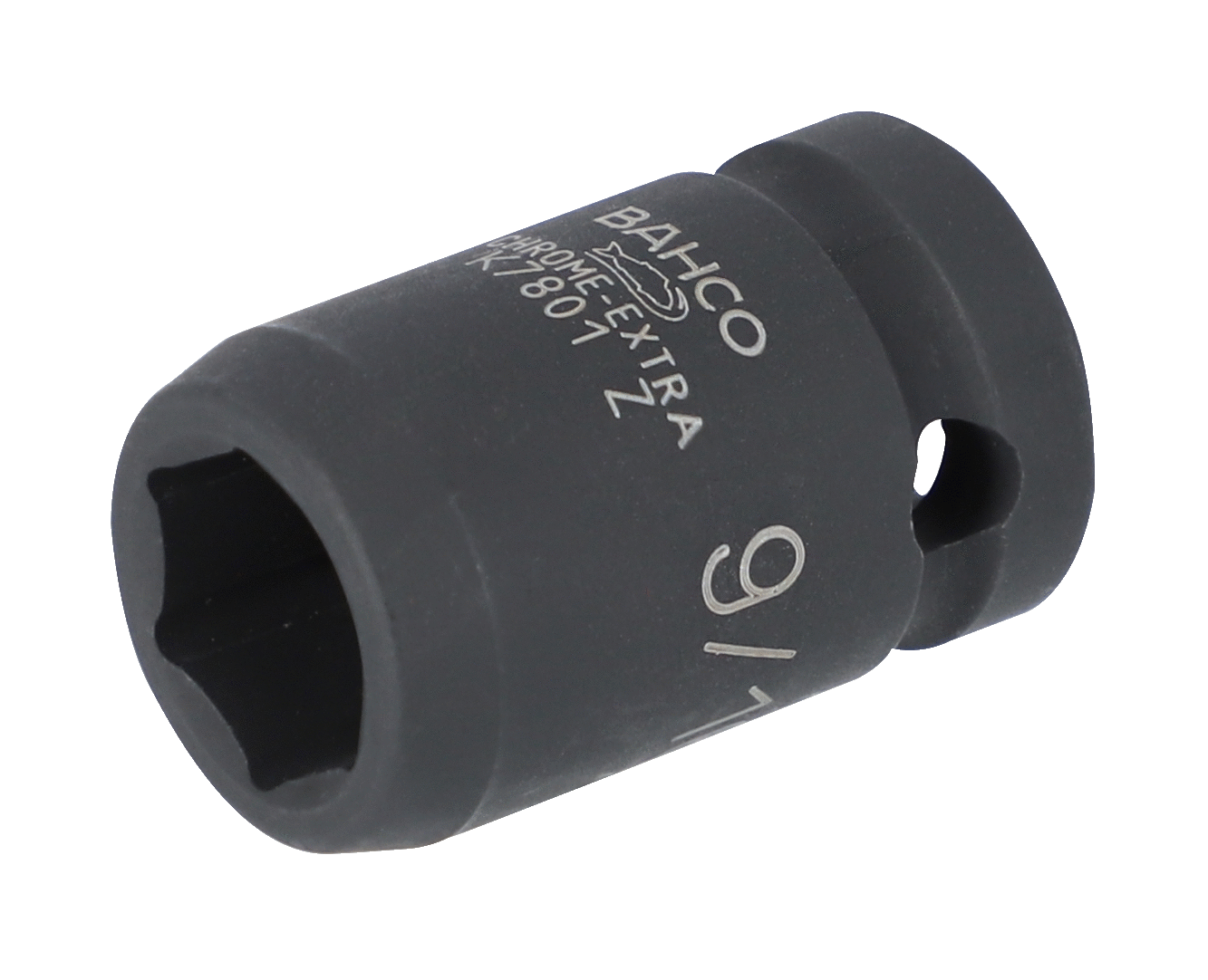 Bahco Slagdop 1/2" | zeskant | gefosfateerd | 27 mm - retailverpakking - SBK7801M-27