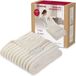 Inventum HB186W elektrische deken 180x130 cm - Imitatiebond - 1 persoons - Wit