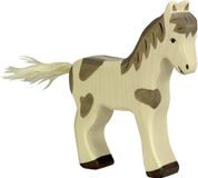 Holztiger Boerderij Veulen Gevlekt Houten Figuur