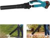 StarTech 21V accu-loofblazer, draadloos met accu en oplader, geschikt voor gazononderhoud, sneeuwruimen en het schoonmaken van de tuin, rood