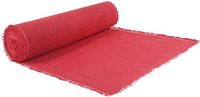 vidaXL Jute Roll 50 x 1500 cm Red