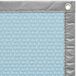 Cristal Sol+Guard Bâche à Bulles Piscine Bordée 4 côtés 9x4,5 m 500 microns - Oeillets Posés + Bâchette Protection - Direct Usine