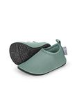 Sterntaler Uniseks baby waterschoen effen platte slipper, donkergroen, 20 EU
