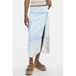Desigual Lyocell Midi Skirt - Light Blue Denim