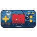 Lexibook Batman draagbare console Cyber Arcade, compact, 150 games, LCD-kleurendisplay, werkt op batterijen, zwart/blauw, JL2367BATLXB