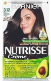 Garnier Nutrisse Ultra Crème Permanente Haarkleuring 3.12 Chatain Foncé Froid